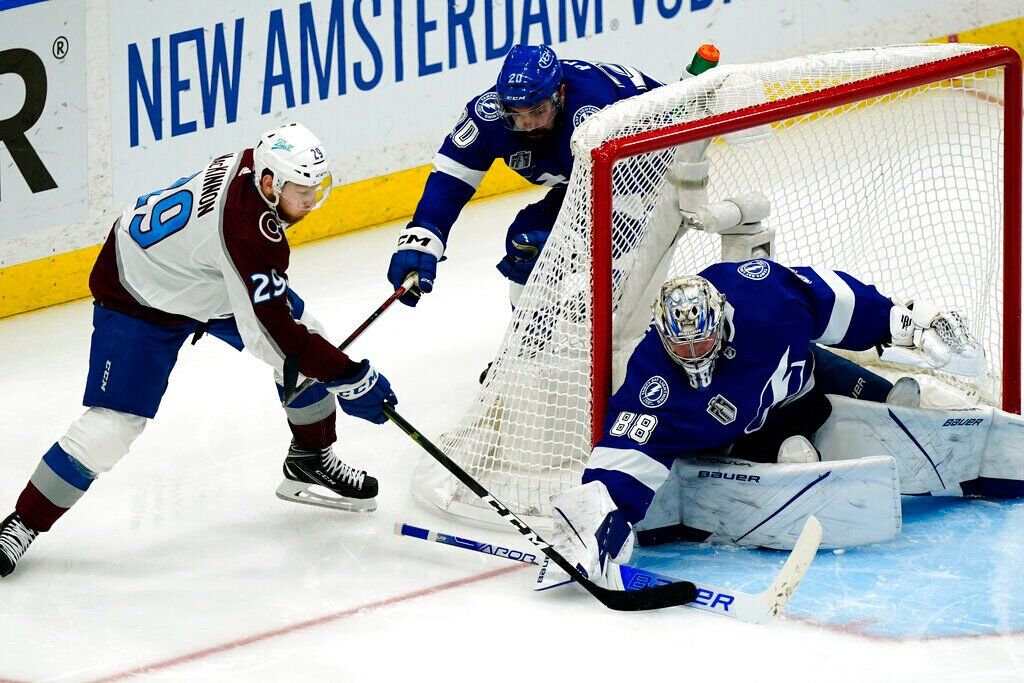 Stanley Cup Avalanche Lightning Hockey